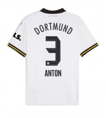 Borussia Dortmund Waldemar Anton #3 Tredje Tröja 2024-25 Kortärmad