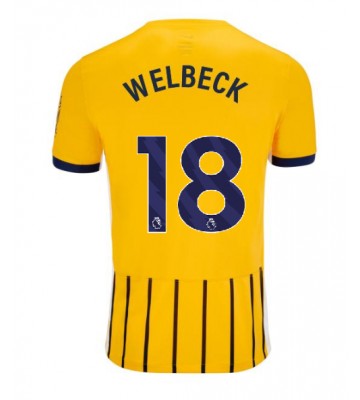 Brighton Danny Welbeck #18 Bortatröja 2024-25 Kortärmad