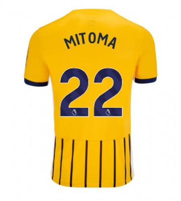 Brighton Kaoru Mitoma #22 Bortatröja 2024-25 Kortärmad