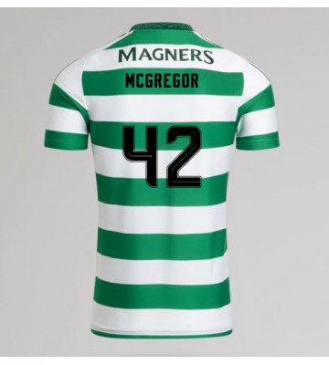 Celtic Callum McGregor #42 Hemmatröja 2024-25 Kortärmad