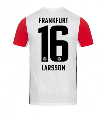 Eintracht Frankfurt Hugo Larsson #16 Hemmatröja 2024-25 Kortärmad