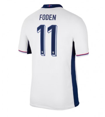 England Phil Foden #11 Hemmatröja EM 2024 Kortärmad