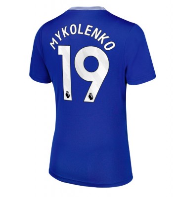 Everton Vitaliy Mykolenko #19 Hemmatröja Dam 2024-25 Kortärmad