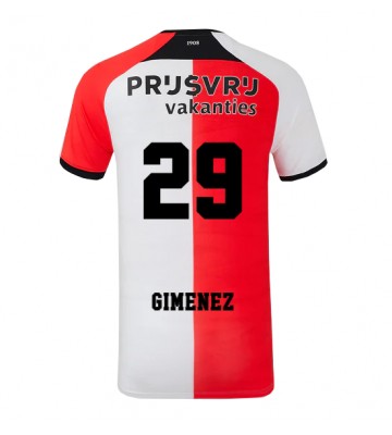 Feyenoord Santiago Gimenez #29 Hemmatröja 2024-25 Kortärmad