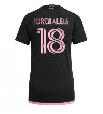 Inter Miami Jordi Alba #18 Bortatröja Dam 2024-25 Kortärmad