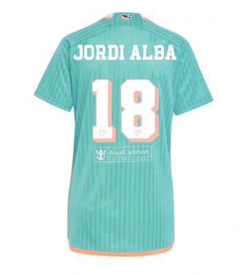 Inter Miami Jordi Alba #18 Tredje Tröja Dam 2024-25 Kortärmad