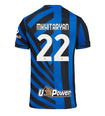 Inter Milan Henrikh Mkhitaryan #22 Hemmatröja 2024-25 Kortärmad