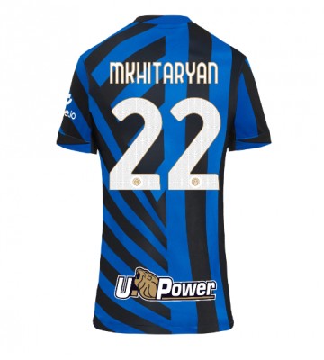 Inter Milan Henrikh Mkhitaryan #22 Hemmatröja Dam 2024-25 Kortärmad