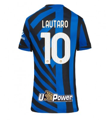 Inter Milan Lautaro Martinez #10 Hemmatröja Dam 2024-25 Kortärmad