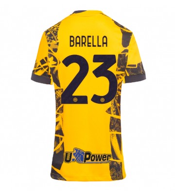 Inter Milan Nicolo Barella #23 Tredje Tröja Dam 2024-25 Kortärmad