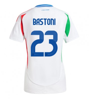 Italien Alessandro Bastoni #23 Bortatröja Dam EM 2024 Kortärmad