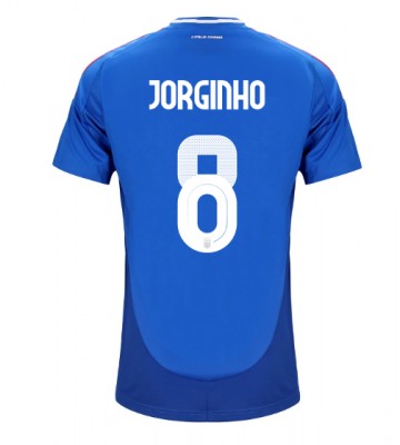 Italien Jorginho Frello #8 Hemmatröja EM 2024 Kortärmad