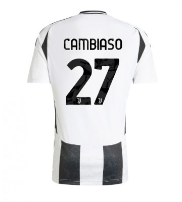 Juventus Andrea Cambiaso #27 Hemmatröja 2024-25 Kortärmad