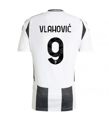 Juventus Dusan Vlahovic #9 Hemmatröja 2024-25 Kortärmad