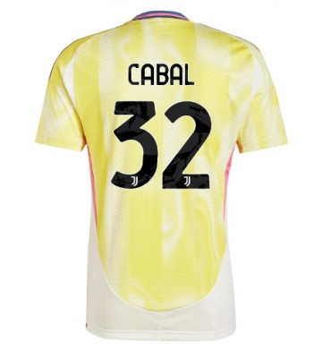 Juventus Juan Cabal #32 Bortatröja 2024-25 Kortärmad