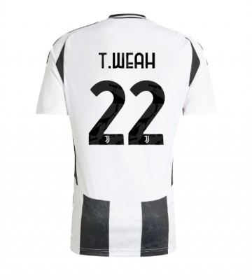 Juventus Timothy Weah #22 Hemmatröja 2024-25 Kortärmad