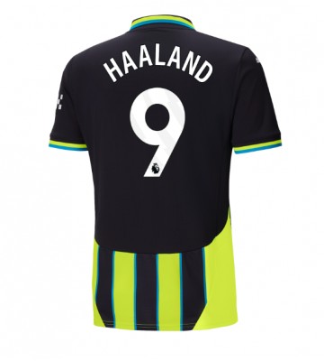 Manchester City Erling Haaland #9 Bortatröja 2024-25 Kortärmad