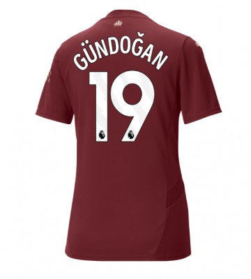 Manchester City Ilkay Gundogan #19 Tredje Tröja Dam 2024-25 Kortärmad