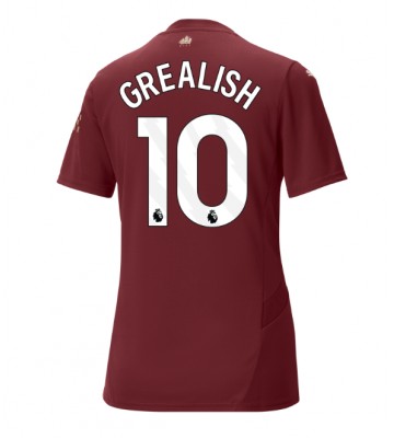 Manchester City Jack Grealish #10 Tredje Tröja Dam 2024-25 Kortärmad