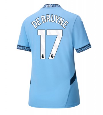 Manchester City Kevin De Bruyne #17 Hemmatröja Dam 2024-25 Kortärmad