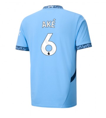 Manchester City Nathan Ake #6 Hemmatröja 2024-25 Kortärmad