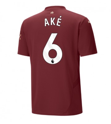 Manchester City Nathan Ake #6 Tredje Tröja 2024-25 Kortärmad