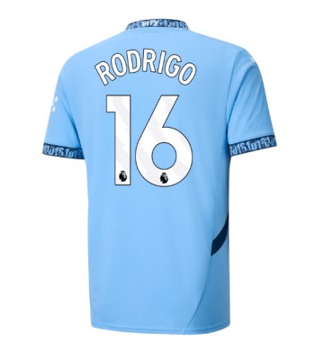 Manchester City Rodri Hernandez #16 Hemmatröja 2024-25 Kortärmad