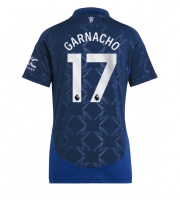 Manchester United Alejandro Garnacho #17 Bortatröja Dam 2024-25 Kortärmad