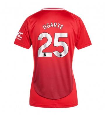 Manchester United Manuel Ugarte #25 Hemmatröja Dam 2024-25 Kortärmad