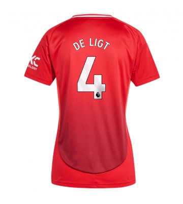 Manchester United Matthijs de Ligt #4 Hemmatröja Dam 2024-25 Kortärmad