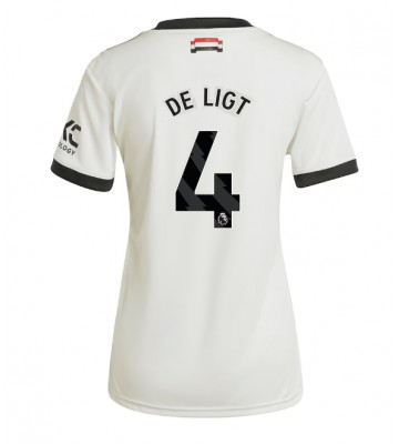 Manchester United Matthijs de Ligt #4 Tredje Tröja Dam 2024-25 Kortärmad