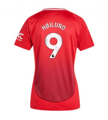 Manchester United Rasmus Hojlund #9 Hemmatröja Dam 2024-25 Kortärmad