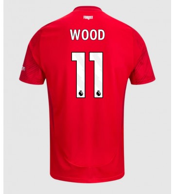 Nottingham Forest Chris Wood #11 Hemmatröja 2024-25 Kortärmad