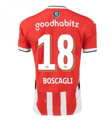 PSV Eindhoven Olivier Boscagli #18 Hemmatröja 2024-25 Kortärmad