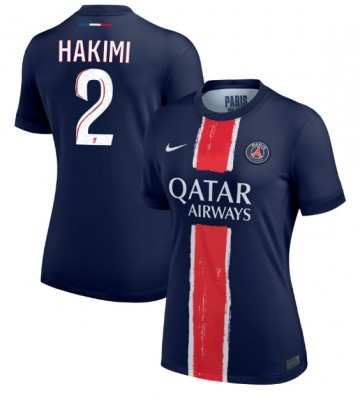 Paris Saint-Germain Achraf Hakimi #2 Hemmatröja Dam 2024-25 Kortärmad