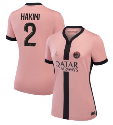 Paris Saint-Germain Achraf Hakimi #2 Tredje Tröja Dam 2024-25 Kortärmad