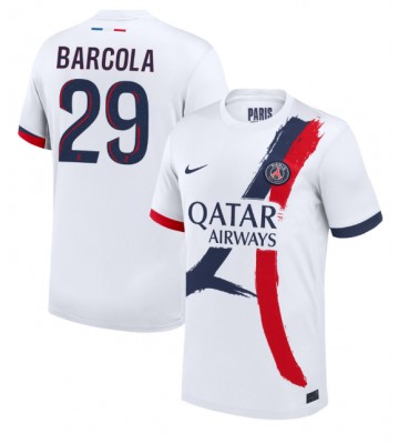 Paris Saint-Germain Bradley Barcola #29 Bortatröja 2024-25 Kortärmad