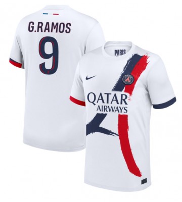 Paris Saint-Germain Goncalo Ramos #9 Bortatröja 2024-25 Kortärmad