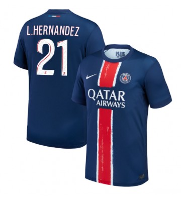 Paris Saint-Germain Lucas Hernandez #21 Hemmatröja 2024-25 Kortärmad