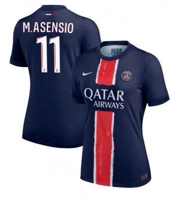 Paris Saint-Germain Marco Asensio #11 Hemmatröja Dam 2024-25 Kortärmad