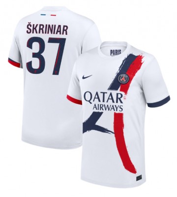 Paris Saint-Germain Milan Skriniar #37 Bortatröja 2024-25 Kortärmad