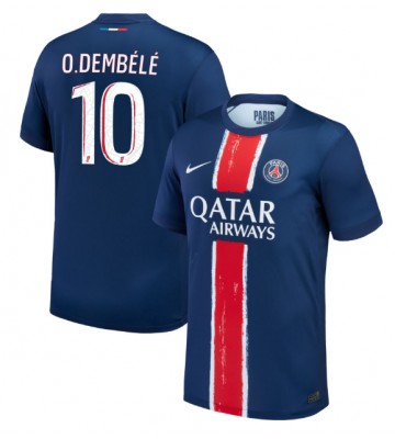 Paris Saint-Germain Ousmane Dembele #10 Hemmatröja 2024-25 Kortärmad