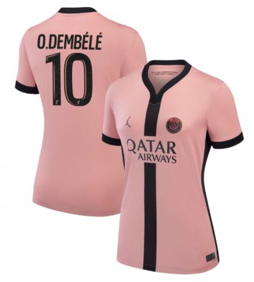 Paris Saint-Germain Ousmane Dembele #10 Tredje Tröja Dam 2024-25 Kortärmad