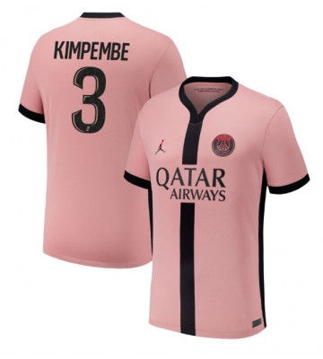 Paris Saint-Germain Presnel Kimpembe #3 Tredje Tröja 2024-25 Kortärmad