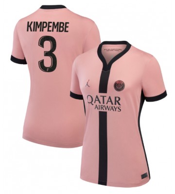 Paris Saint-Germain Presnel Kimpembe #3 Tredje Tröja Dam 2024-25 Kortärmad