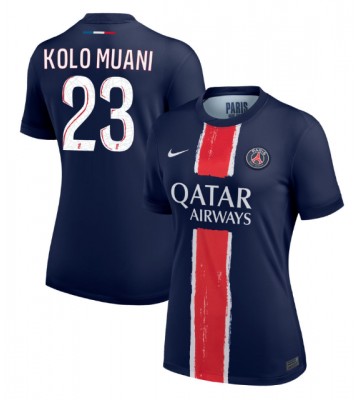 Paris Saint-Germain Randal Kolo Muani #23 Hemmatröja Dam 2024-25 Kortärmad