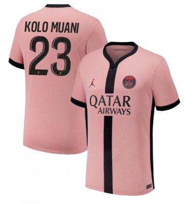 Paris Saint-Germain Randal Kolo Muani #23 Tredje Tröja 2024-25 Kortärmad