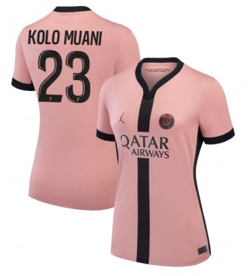 Paris Saint-Germain Randal Kolo Muani #23 Tredje Tröja Dam 2024-25 Kortärmad