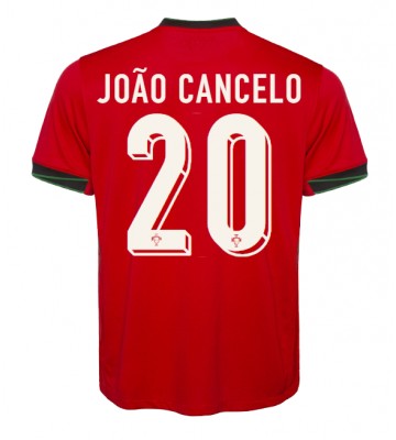 Portugal Joao Cancelo #20 Hemmatröja EM 2024 Kortärmad