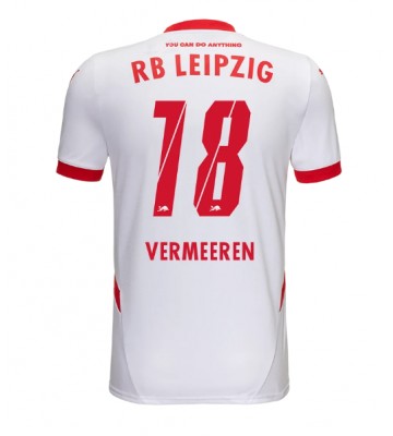 RB Leipzig Arthur Vermeeren #18 Hemmatröja 2024-25 Kortärmad